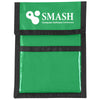 Hit Kelly Green Nylon Neck Wallet Badge Holder