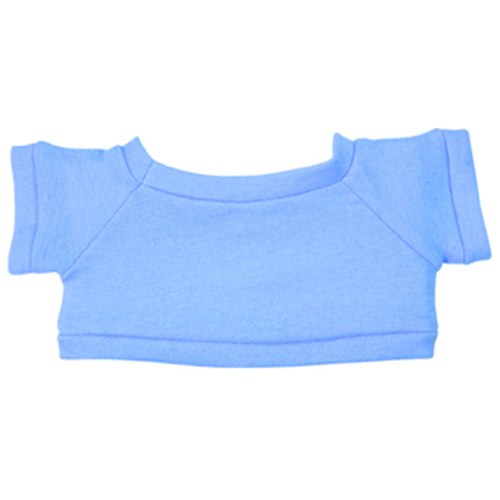 Hit 8 1/2" Big Paw Brown Bear with Light Blue T-Shirt