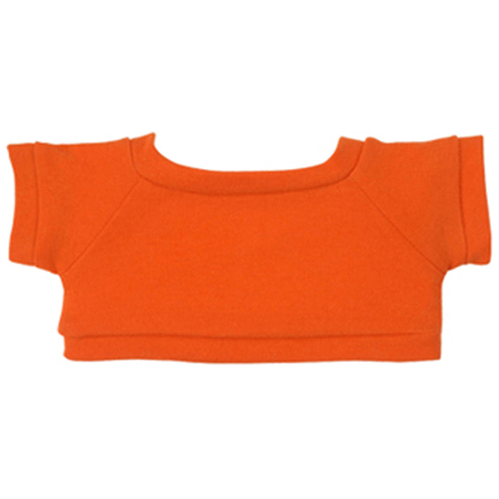 Hit 8 1/2" Big Paw Brown Bear with Orange T-Shirt