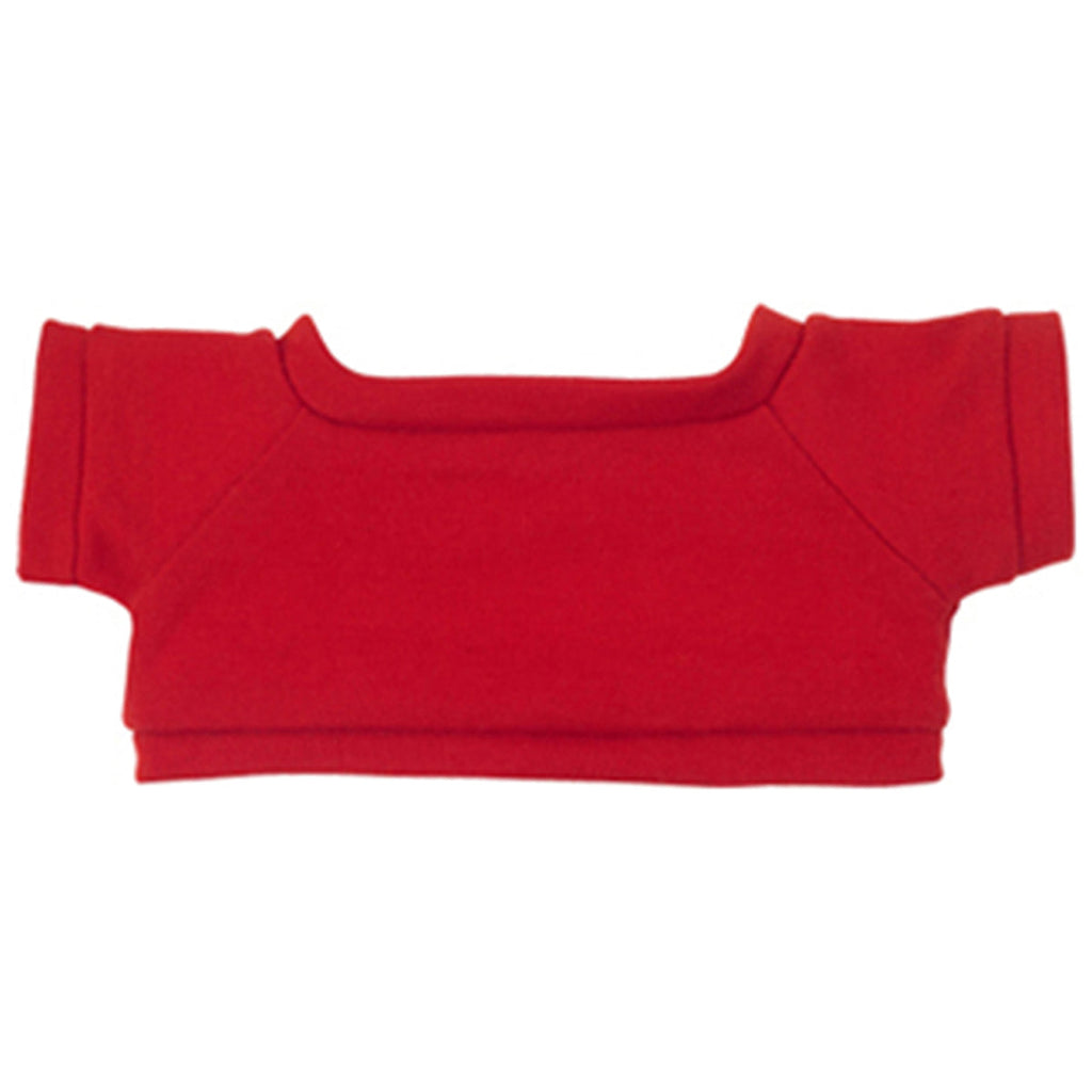 Hit 8 1/2" Big Paw Brown Bear with Red T-Shirt