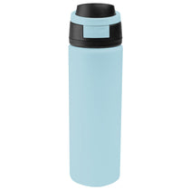 Hit Light Blue with Black 24 Oz. Pop Sip Recycled Stainless Steel Bottle