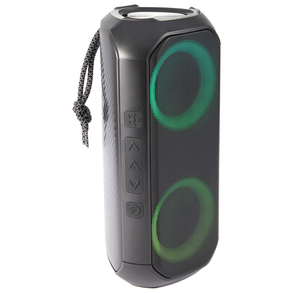 Leed's Black Beat Block Outdoor Bluetooth Party Speaker