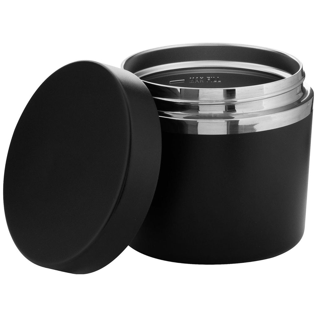 H2Go Matte Black Crush 20oz Stainless Steel Container