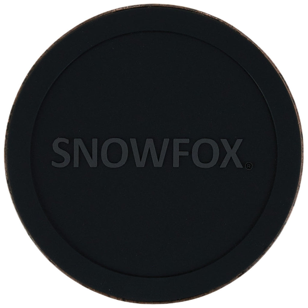 Snowfox White 8 oz. Double Wall Steel Stemmed Martini Glass