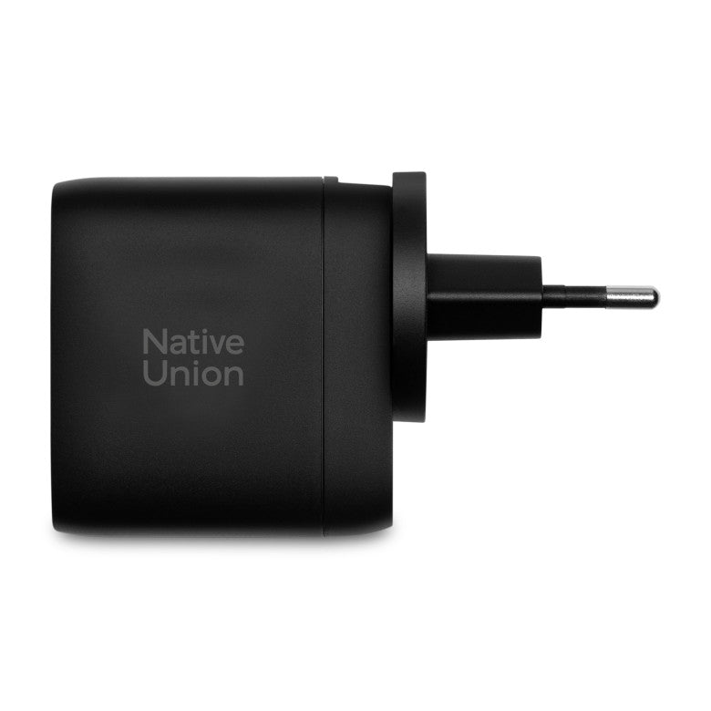 Native Union Black International Fast GaN Charger PD 67W (3 ports)