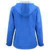Clique Women's Royal Blue Telemark Eco Stretch Softshell Full Zip Hooded Jacket