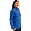 Clique Women's Royal Blue/Black Tempo Stretch Full Zip Softshell Jacket