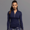 Greyson Women's Midnight Sky Halley Quarter Zip