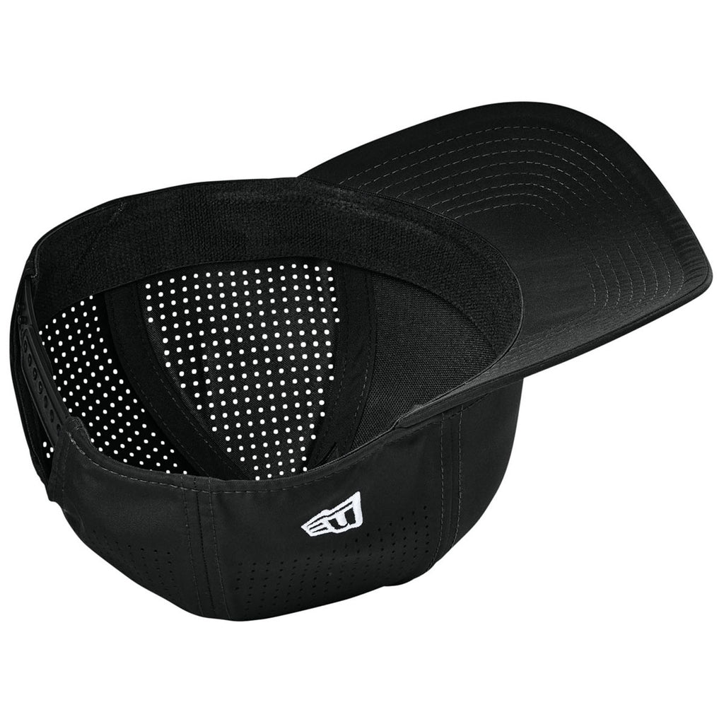 New Era Black 9SEVENTY Perforated Snapback Cap