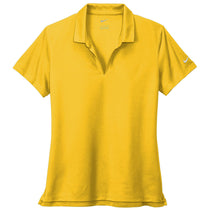 Nike Women's Varsity Maize Dri-FIT Micro Pique 2.0 Polo