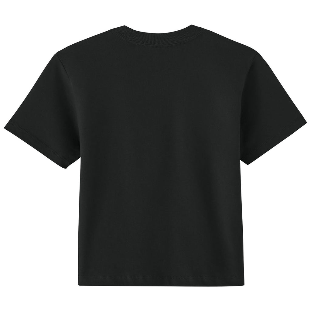 Next Level Women's Black Heavyweight Boxy Tee