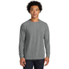 Next Level Men's Heather Gray Laguna Raglan Sweatshirt