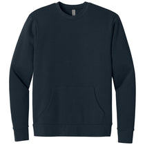 Next Level Men's Midnight Navy Santa Barbara Pocket Sweatshirt