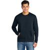 Next Level Men's Midnight Navy Santa Barbara Pocket Sweatshirt
