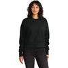 Next Level Women's Black Heavyweight Sweatshirt