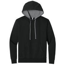 Next Level Men's Black/Heather Gray Laguna Hoodie