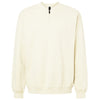 Gildan Unisex Off White Midweight 1/4 Zip Sweatshirt
