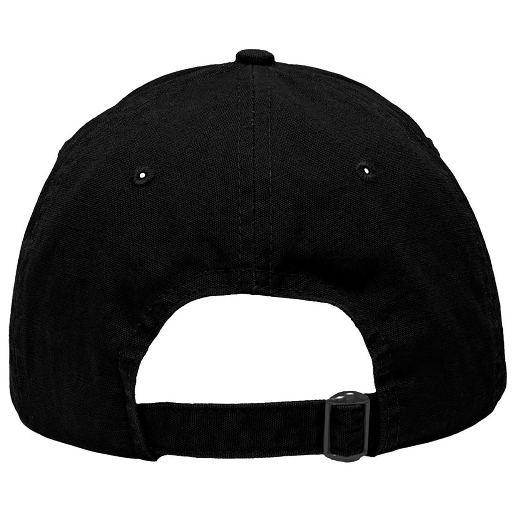 Sportsman Chino Black Dad Hat Fit