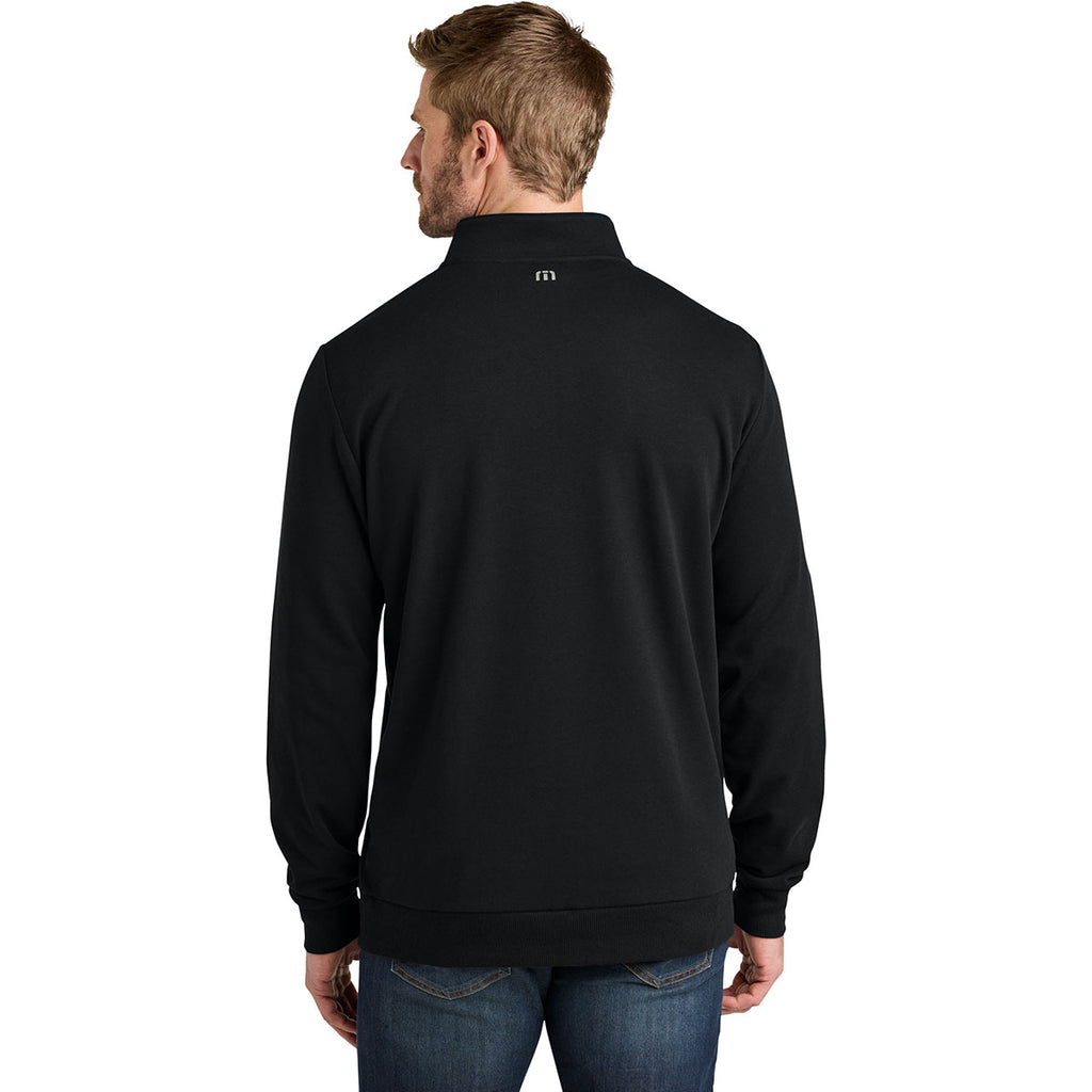 TravisMathew Men's Black Ocean Villa 1/4-Zip