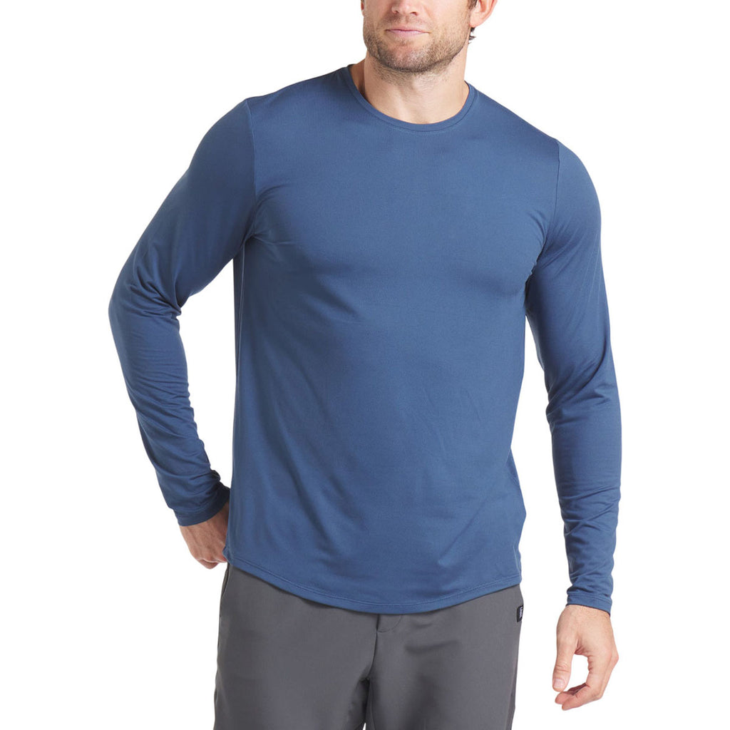 UNRL Men's Cavern Blue Ultra Long Sleeve