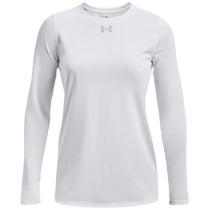 Under Armour Women's White/Mod Grey Team Tech Long Sleeve