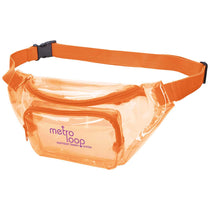 BIC Orange Translucent Color Fanny Pack