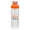 H2Go Tangerine Strap Bottle