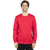 Threadfast Apparel Unisex Red Ultimate Crewneck Sweatshirt