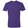 Next Level Men's Purple Rush Premium Fitted Short-Sleeve Crew