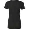 Next Level Women's Vintage Black Triblend Crew