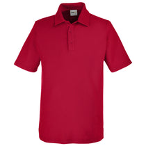 Core 365 Men's Classic Red Fusion ChromaSoft Pique Polo