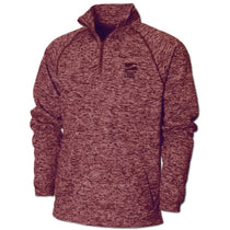 BAW Men's Maroon Vintage Heather 1/4 Zip