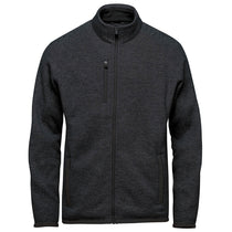Stormtech Men's Black Heather Avalante Full Zip Fleece Jacket