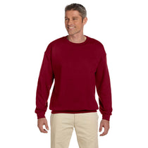 Gildan Unisex Garnet Heavy Blend 50/50 Fleece Crew
