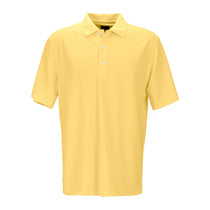 Greg Norman Men's Core Yellow Play Dry Performance Mesh Polo