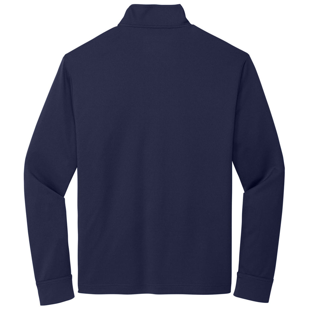 Port Authority Men's True Navy C-Free Snag Proof 1/4 Zip