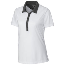 Clique Women's White/Titan Parma Colorblock Polo