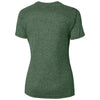 Clique Women's Bottle Green Heather Charge Active Tee