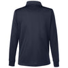 Harriton Women's Dark Navy Advantage Snag Protection Plus Long Sleeve Polo