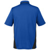 Harriton Men's True Royal/Black Tall Flash Snag Protection Plus Colorblock Polo