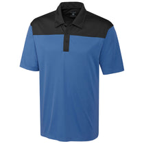 Clique Men's Sea Blue/Titan Parma Colorblock Polo