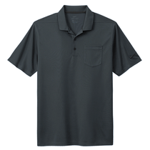 Nike Men's Anthracite Dri-FIT Micro Pique 2.0 Pocket Polo