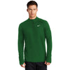 Nike Men's Dark Green Dri-FIT Element 1/2 Zip Top