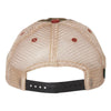 Legacy Black/Cardinal/Khaki Old Favorite Trucker Cap