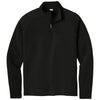Sport-Tek Men's Black Sport-Wick Flex Fleece 1/4-Zip