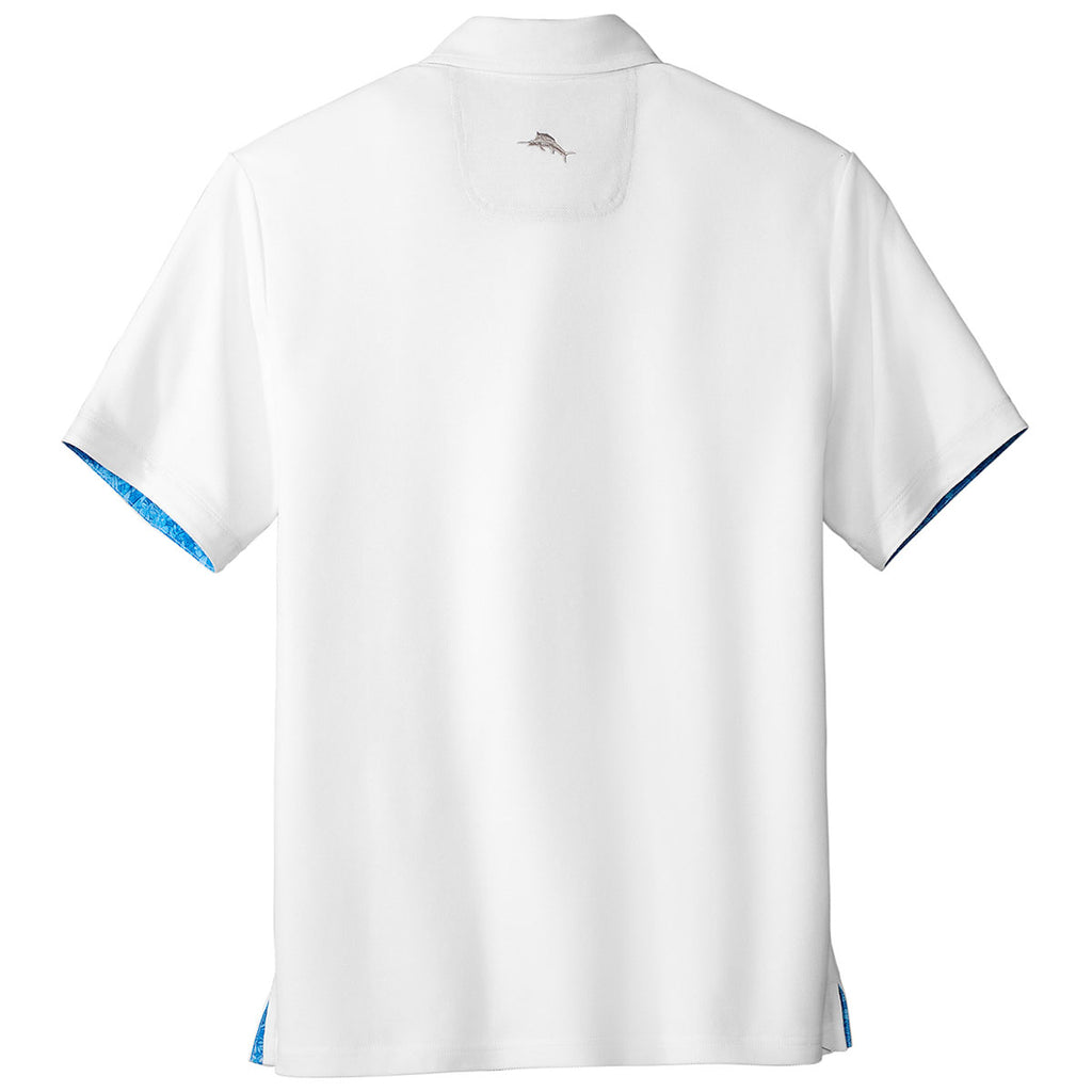 Tommy Bahama Men's Bright White 5 O'Clock Polo
