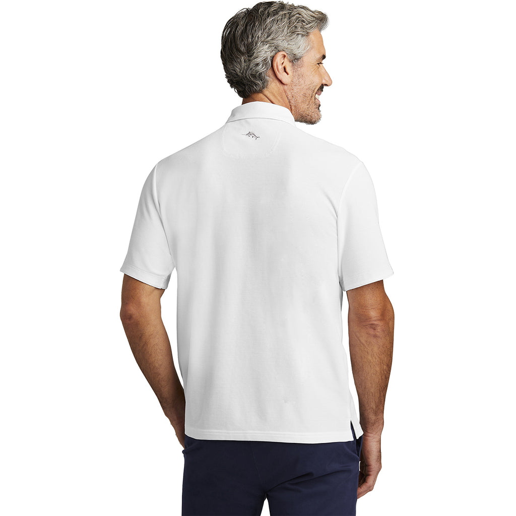 Tommy Bahama Men's Bright White 5 O'Clock Polo