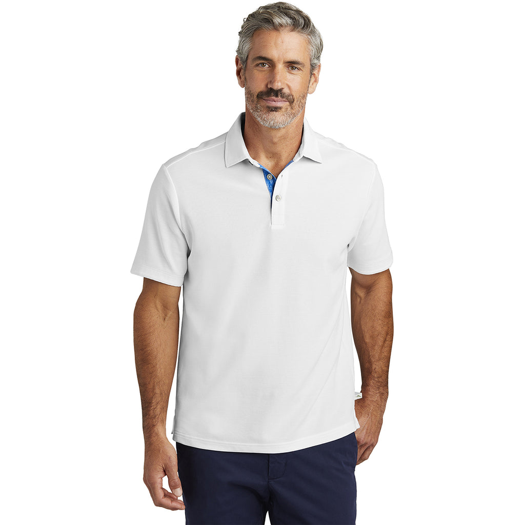Tommy Bahama Men's Bright White 5 O'Clock Polo