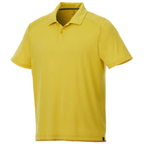 Elevate Men's Gold Amos Eco Short Sleeve Polo