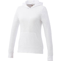 Elevate Women's White Howson Knit Hoodie